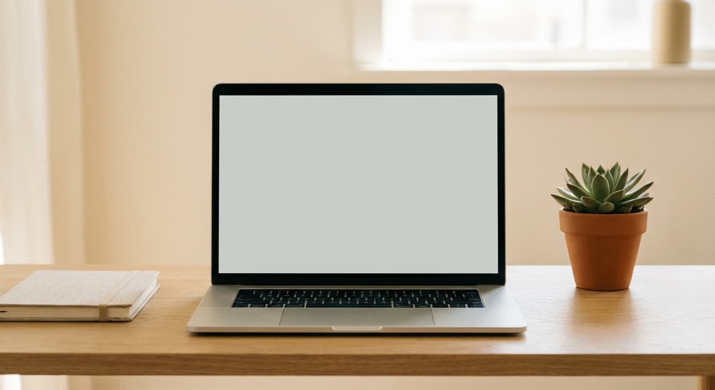 Macadamia dashboard and site preview on a laptop